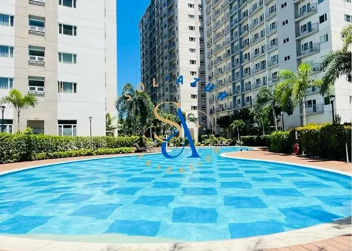 Solazur Staycation Smdc South Residences Pinas With 100mbps Wifi &netflix &bar Station &city Lights View 4*